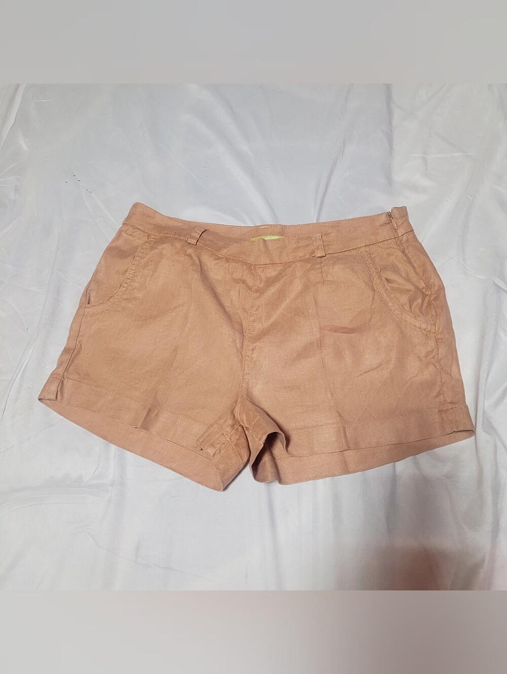 Gianni Bini Linen Blend Shorts, Size 29